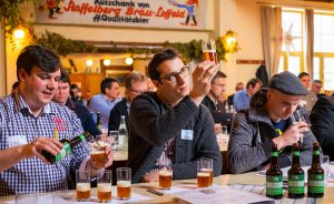 Innovativer Bier-Workshop und Romeis Brauertag: Karl-Ludwig Rieck, Weyermann - Dominik Maldoner, Kundmüller - Tobias Seidl, Kaiserdom