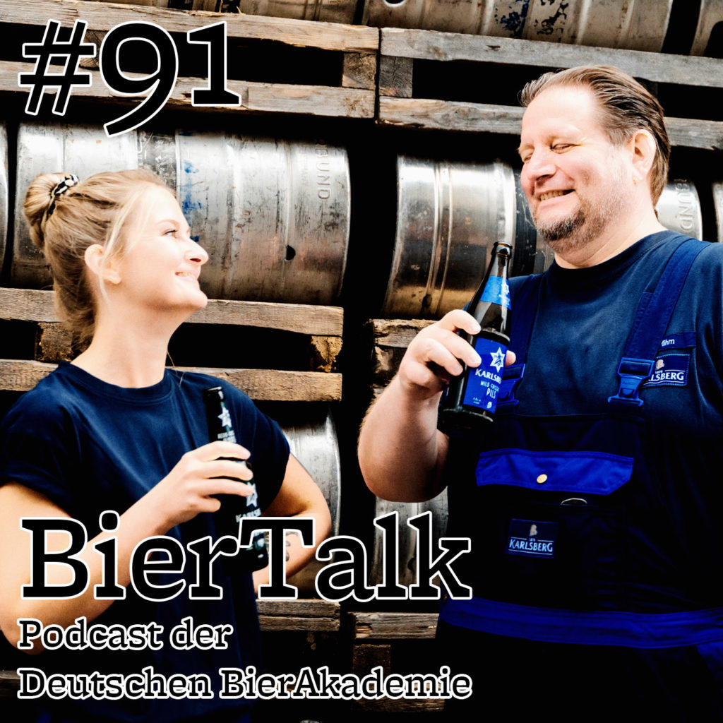 BierTalk 91 – Interview mit Franziska Riemhofer und  Martin Mihm von der Karlsberg Brauerei aus Homburg im Saarland