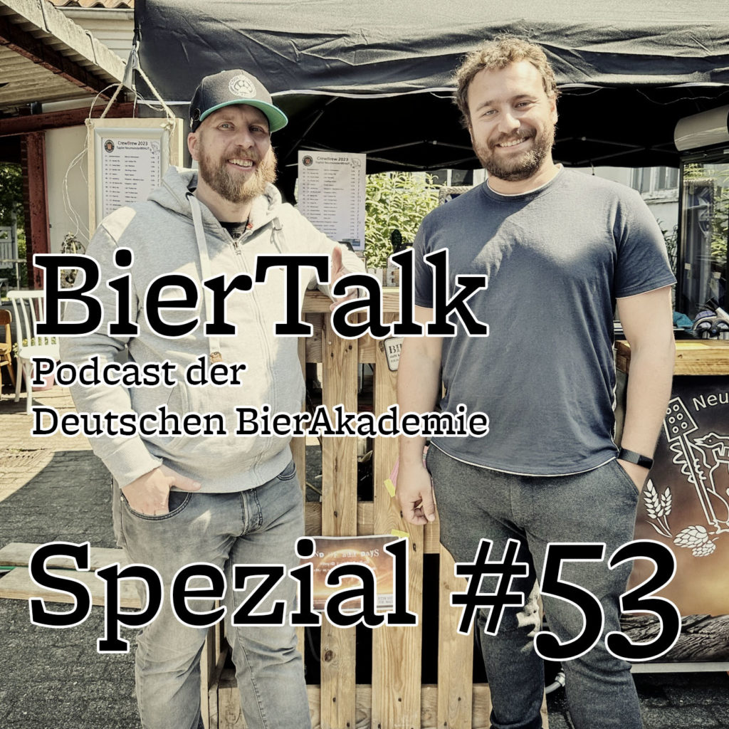BierTalk Spezial 53 – Live vor Ort zur Bierköste 2023 in Neumünster – Hobbybrauer Leif, David und Sebastian im Talk
