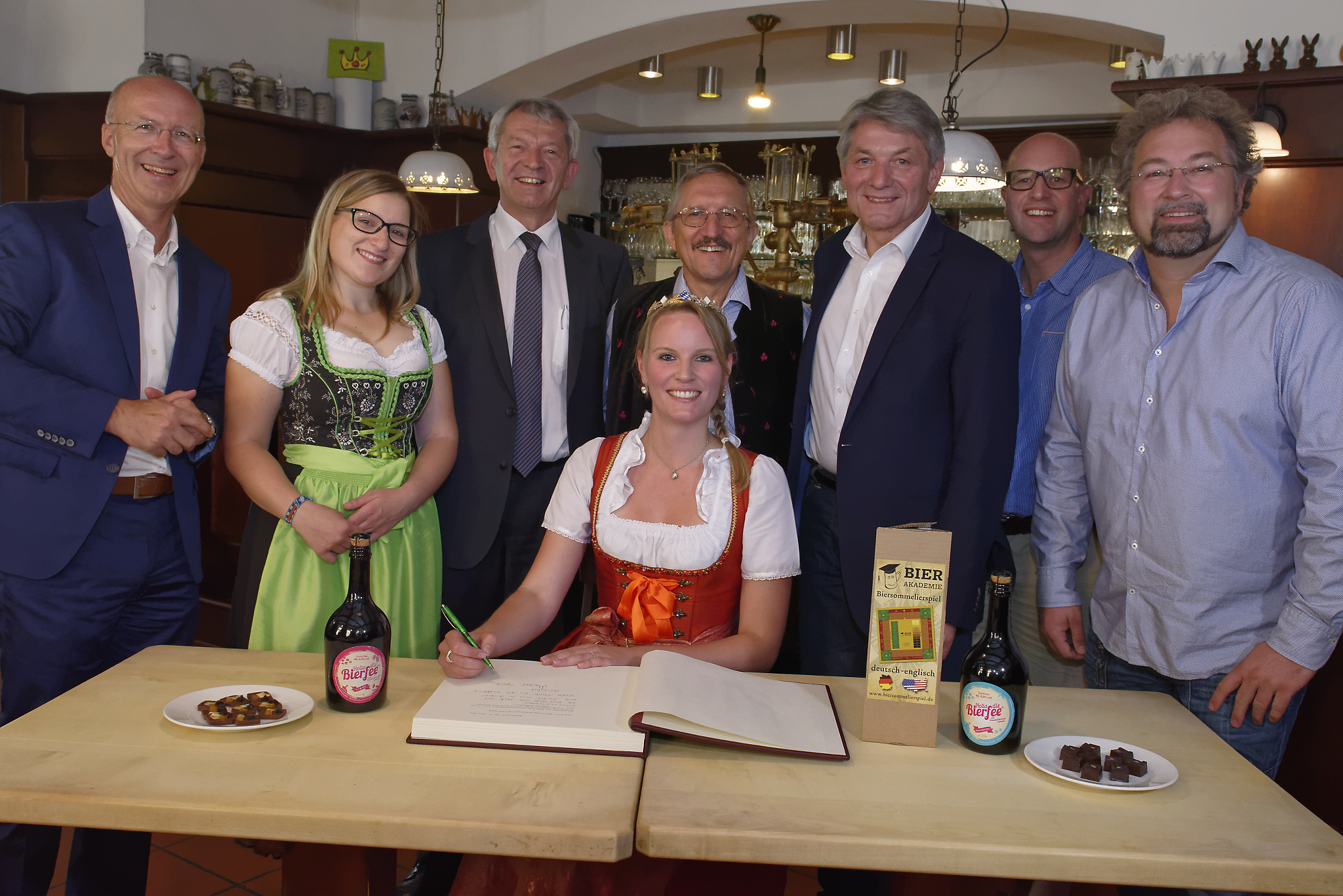 Königlicher Besuch in der Bierakademie
